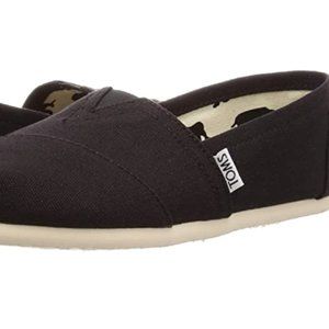 Toms Women's Classic Black Canvas Size 7.5 NEW